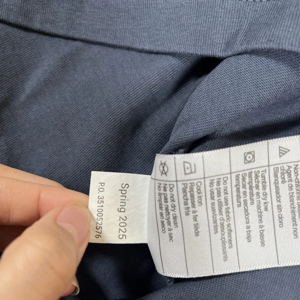 Carhartt K87‎ Mens T-Shirt XL Loose Fit Pocket Short Sleeve Heather Bluestone